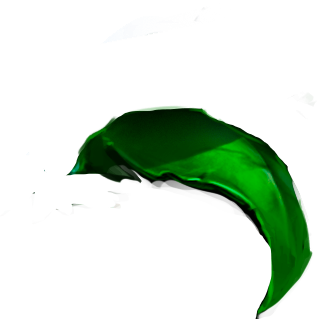 Beautiful green leaves moving with a windy effect