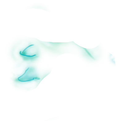 A part of the animated logo, the name is leaf_1/leaf_1_middle_smoke