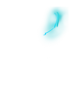 A part of the animated logo, the name is leaf_3/leaf_3_top_light