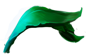 A part of the animated logo, the name is leaf_4/leaf_4_top